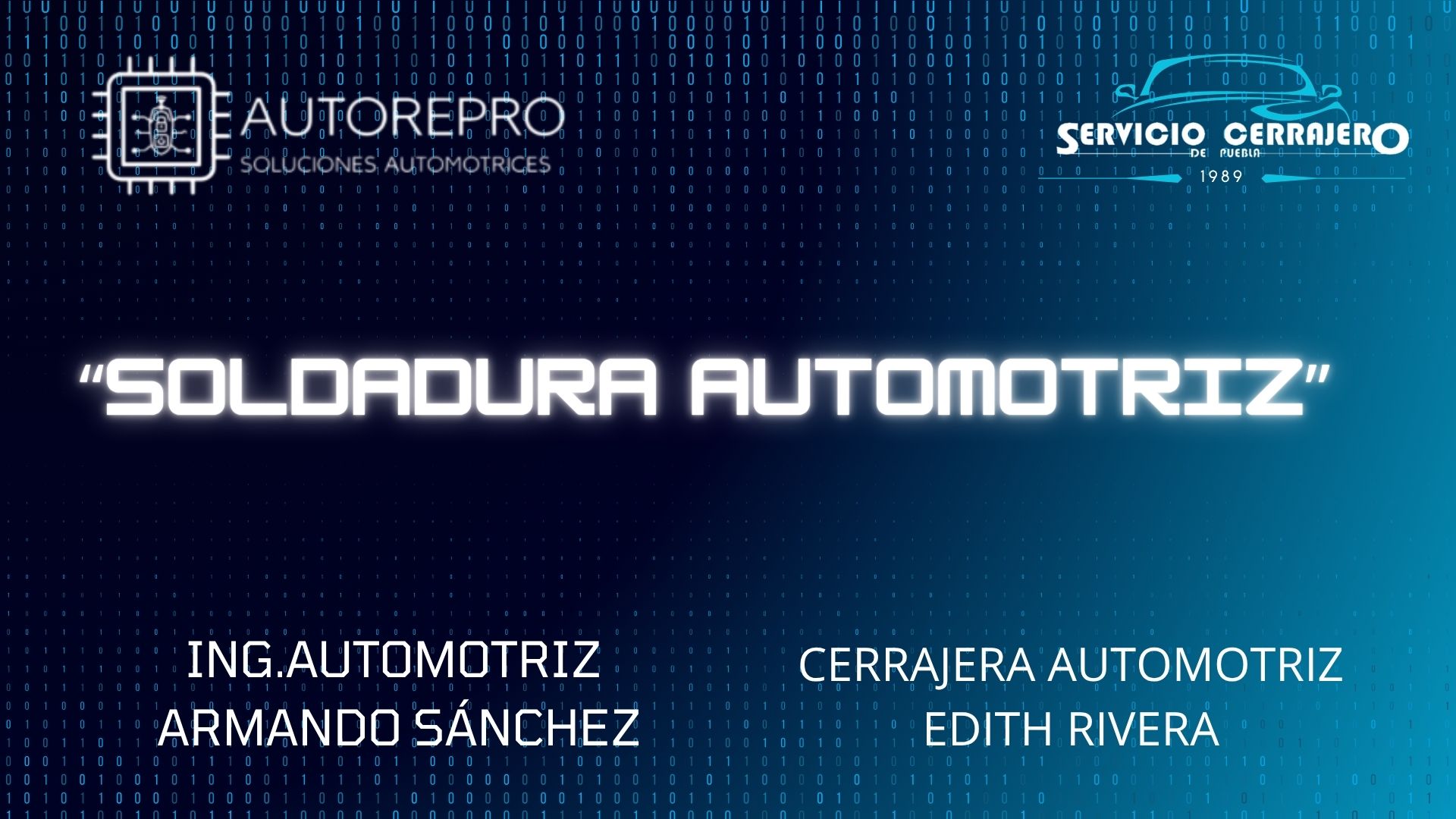 SOLDADURA AUTOMOTRIZ